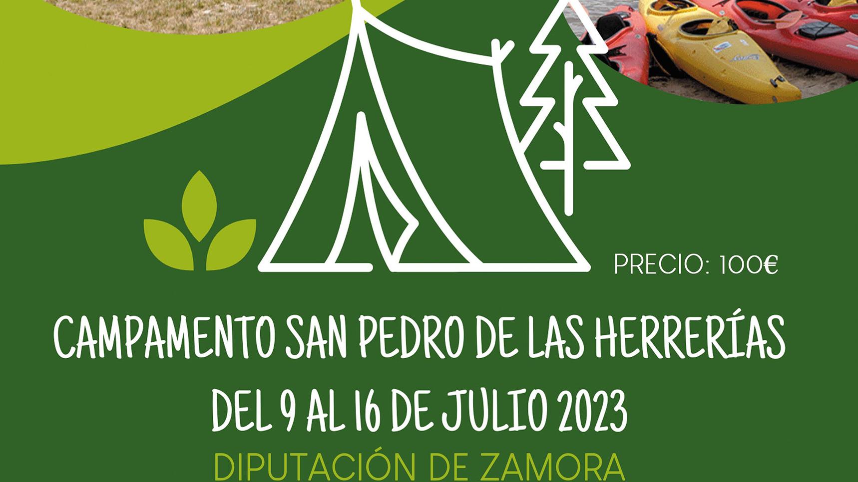 La Diputación ofrece 70 plazas para el campamento San Pedro de las Herrerías