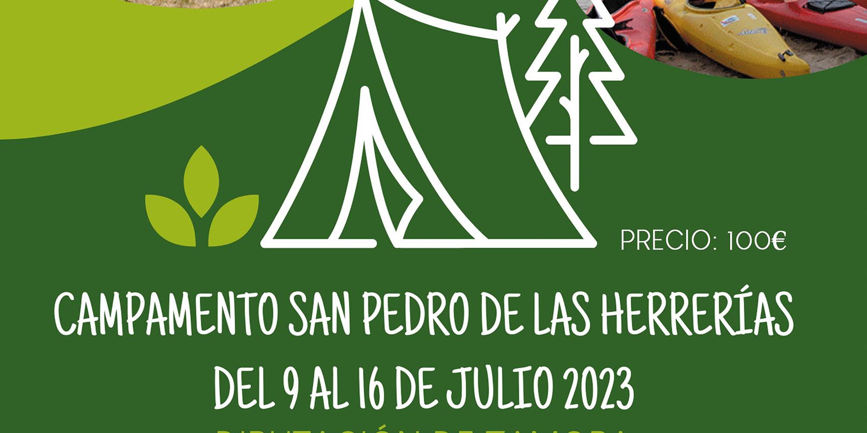 La Diputación ofrece 70 plazas para el campamento San Pedro de las Herrerías