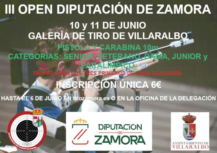 III Open Diputación de Zamora de Tiro
