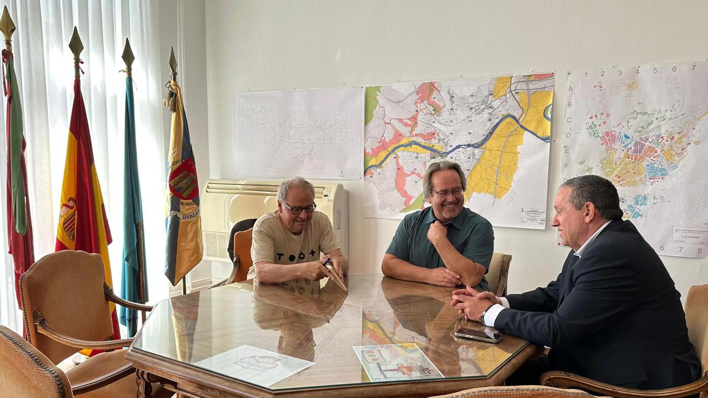 Visita institucional de presentación al alcalde de Zamora