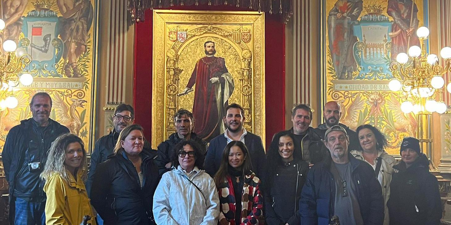 Miembros de la Film Comisión de Castilla y León han visitado distintos puntos de la provincia