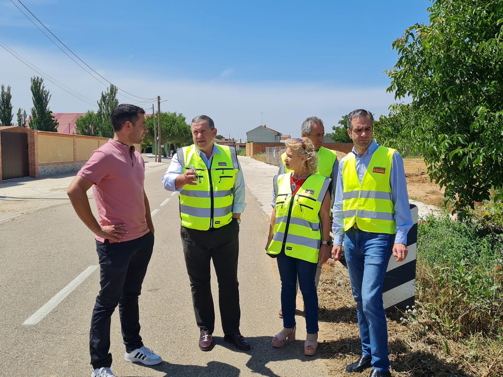 La Diputación destinará más de 216.000 euros a la mejora de la carretera entre Santa Colomba de las Monjas y Arcos de la Polvososa