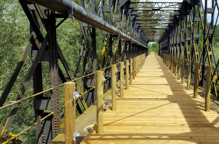 Puente en el Camino Natural de la Vía de la Plata