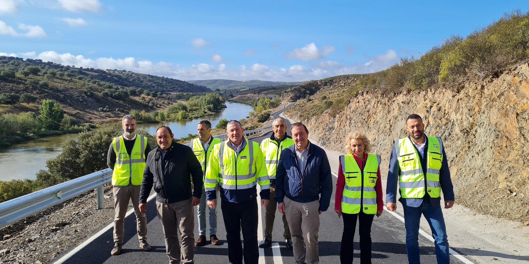 Recepción de las Obras de la Ctra Zamora-Almaraz