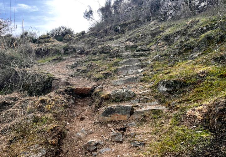 Acceso Cascada de Abelón2